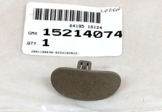 Silverado Sierra Gray Windshield Side Pillar Molding Bolt Hole Plug New OEM
