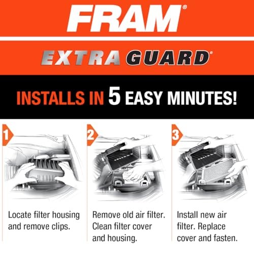 Extra Guard CA10191 Replacement Engine Air Filter for Select Kia One Size