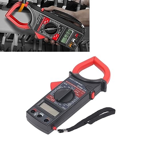 Digital Clamp Meter AC DC Auto Range Clamp Multimeter w/Beeper 1000A Voltage
