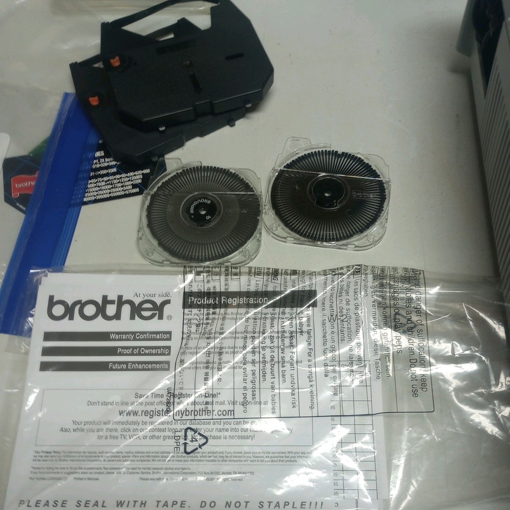 Brother GX-6750 Daisy Wheel Correctronic Electronic Typewriter Tested & Working!