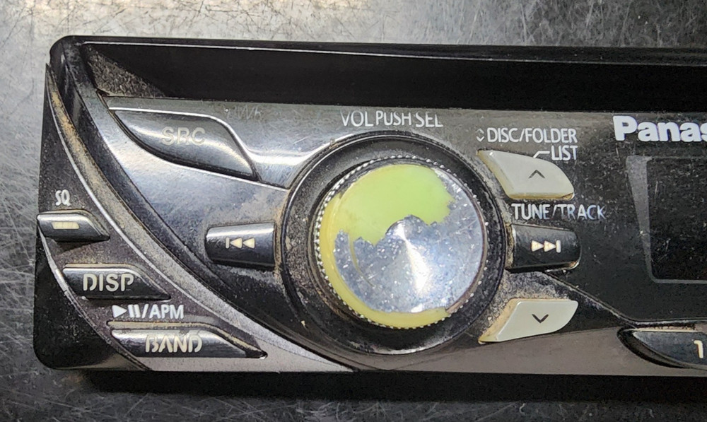 Panasonic CQ-RX200u FACEPLATE ONLY