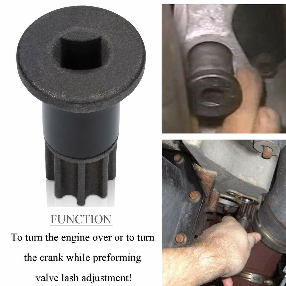 Fuel Injection Pump Gear Puller Engine Barring Tool for Dodge Cummins 5.9L/6.7L