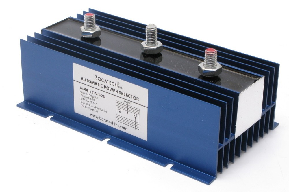 Bocatech BTAPS-2B Automatic Battery Selector, 2-battery