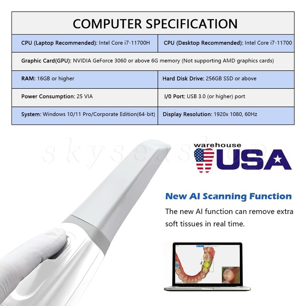 dental 3 d scanner (full color, WIRED)