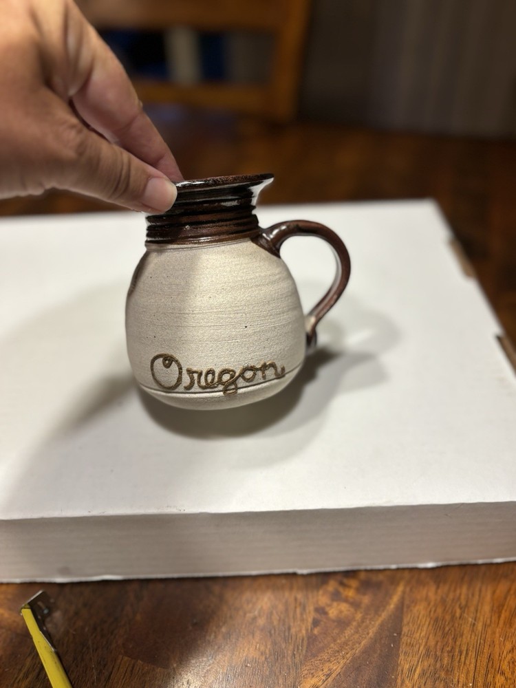 Handcrafted pottery pitcher Sisters Oregon