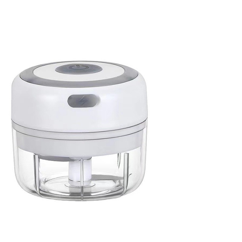 Mini Electric Garlic Chopper USB Charging Ginger Masher Machine Sturdy Durable C
