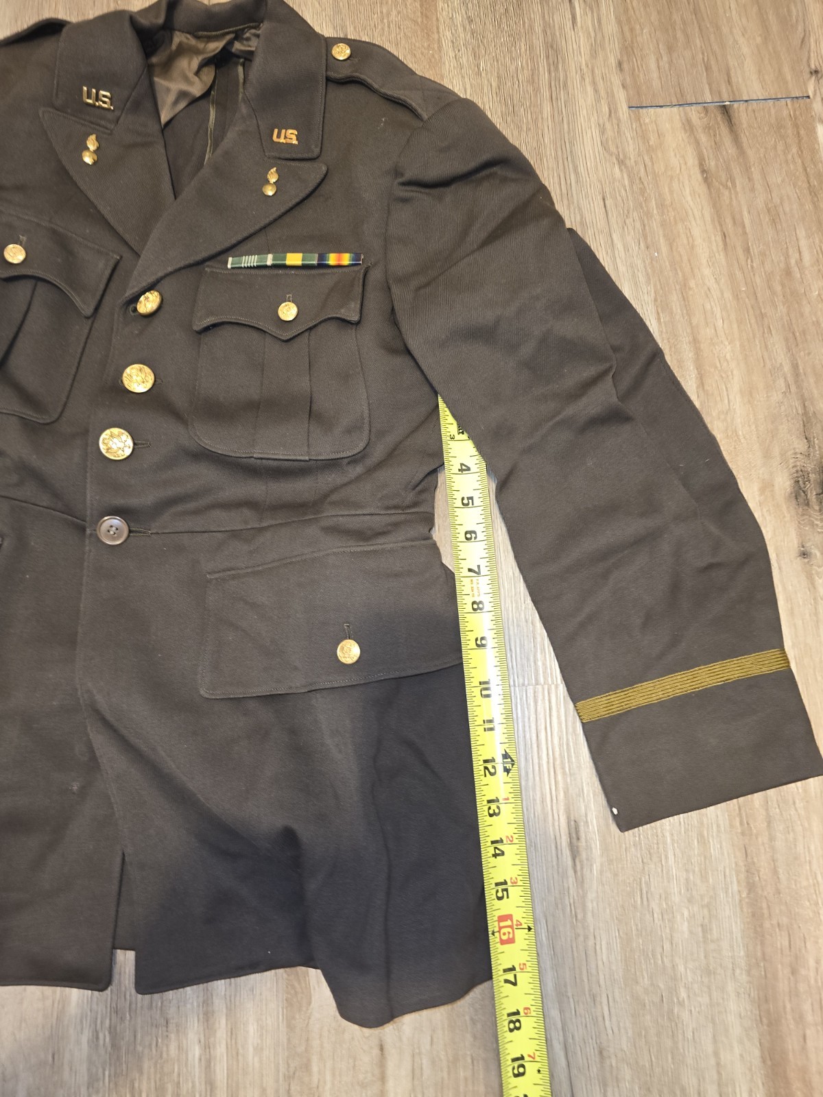 Vintage U.S. Army Pilot Uniform Right Wing Aviator. Original, Historical!