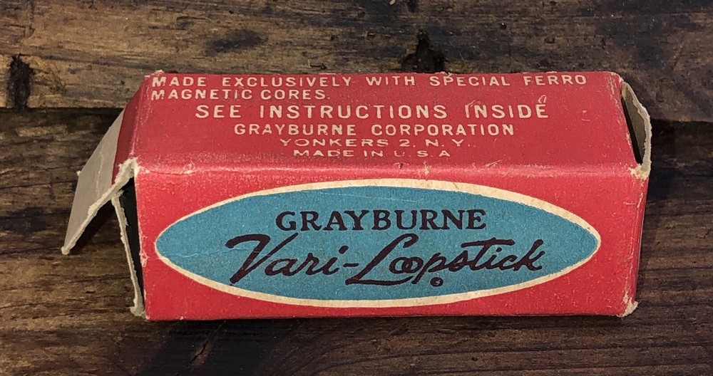 Grayburne Vari Loopstick Box Only No Device Included But Has Paper Instructions