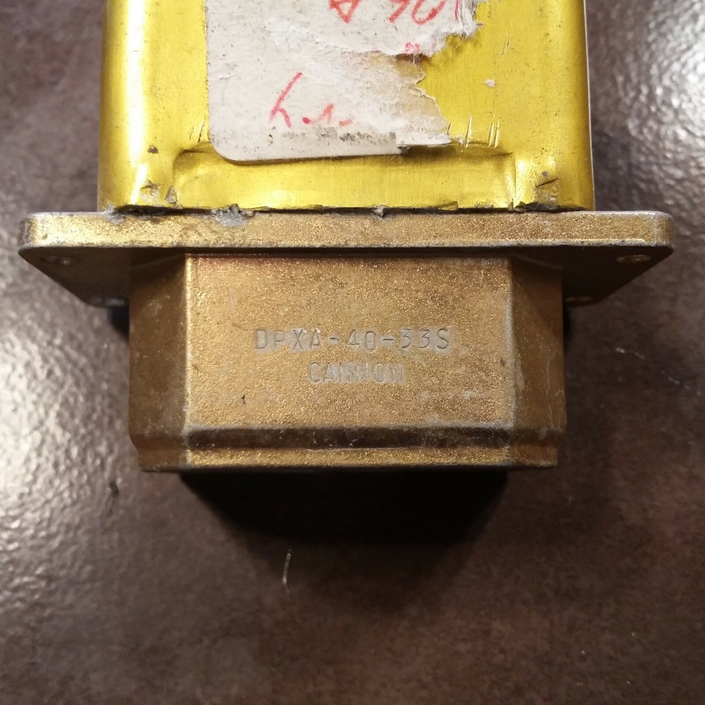 Cannon DPXA-40-33S Connector