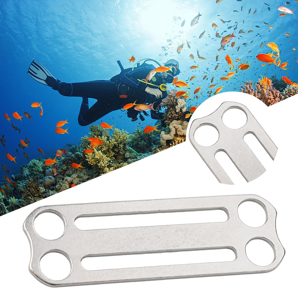 Slide Keeper D-Ring Dive Diving Functional Harness Professional Retainer