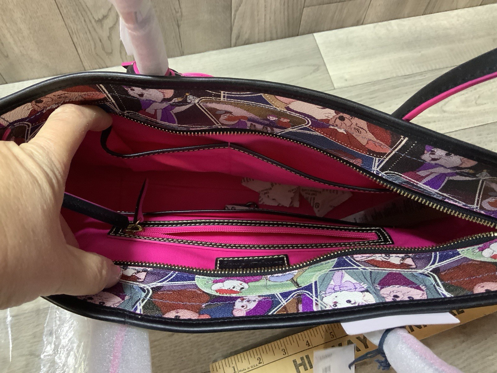 Dooney & Bourke Disney The Rescuers Tote Bag Purse NWT