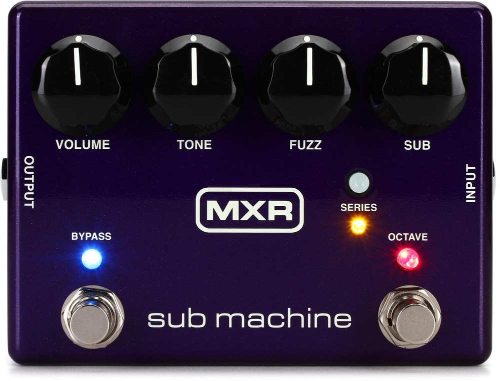 MXR M225 Sub Machine Octave Fuzz Pedal (3-pack) Bundle