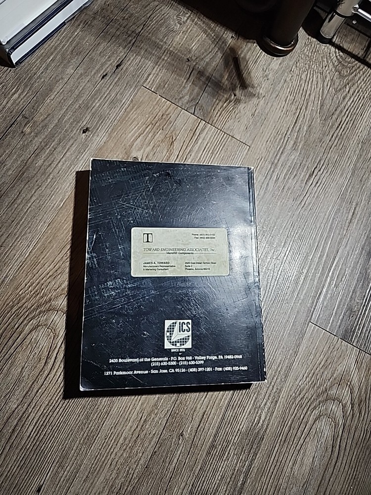 Integrated Circuit Systems, Inc. Data Book 1994 SOFTCOVER