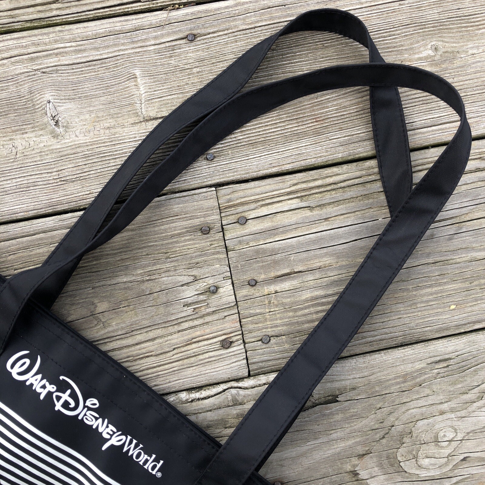 Disney World Resort Mickey Mouse Zippered Vacation Tote Shoulder Bag