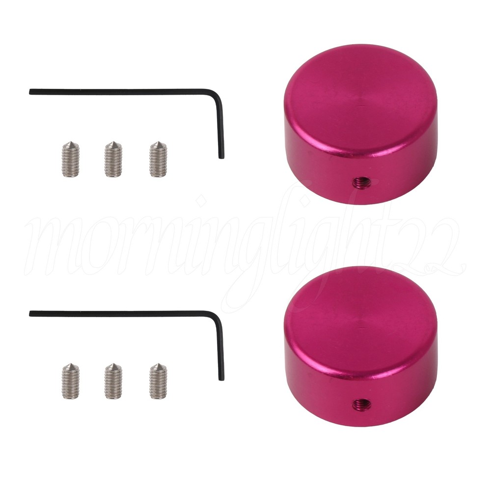 2x Effect Pedal Switch Topper Caps Suitable for Guitar Effects Pedals
