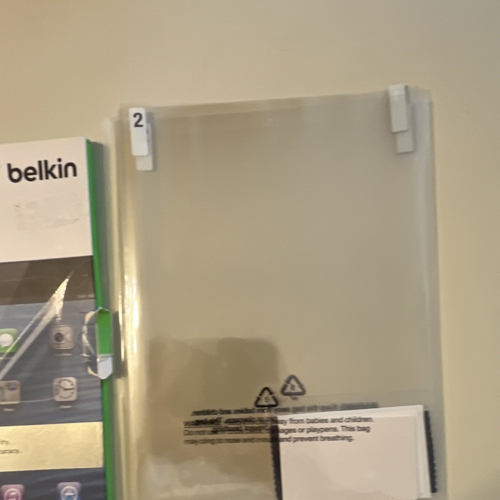Belkin TrueClear Screen Guard Transparent 2 Pack for iPad 2/3/4