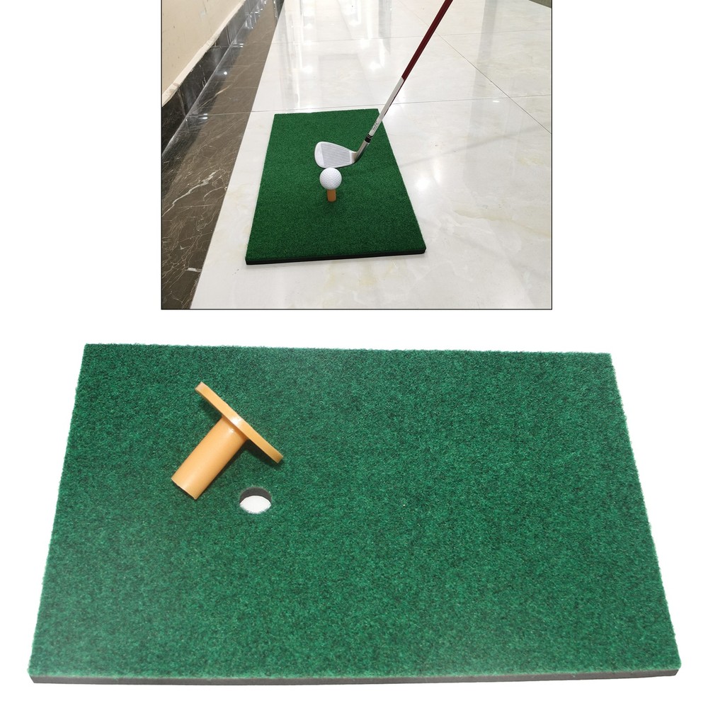 Golf Practice Mat Training Pad home and yard Practicing Chipping Turf Equipment