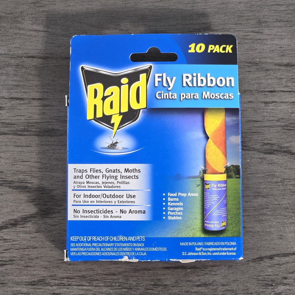 Raid Fly Ribbon Trap FR10B