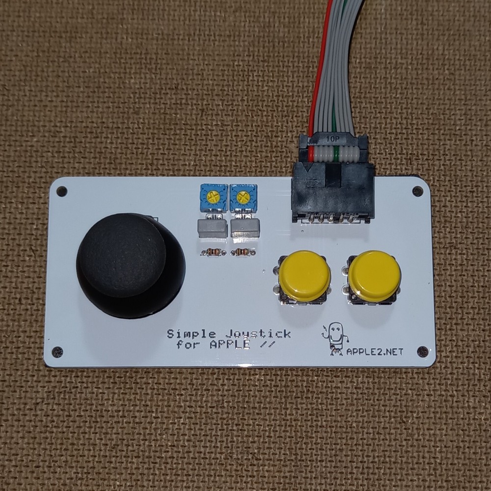 Joystick for APPLE II(//e, //c and //GS compatible)