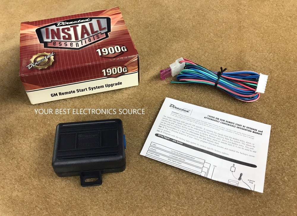 NEW DEI 1900G GM Remote Start System Upgrade Unit