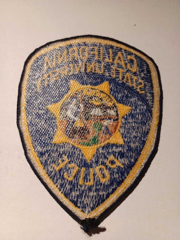 Police Security University Shoulder Patch