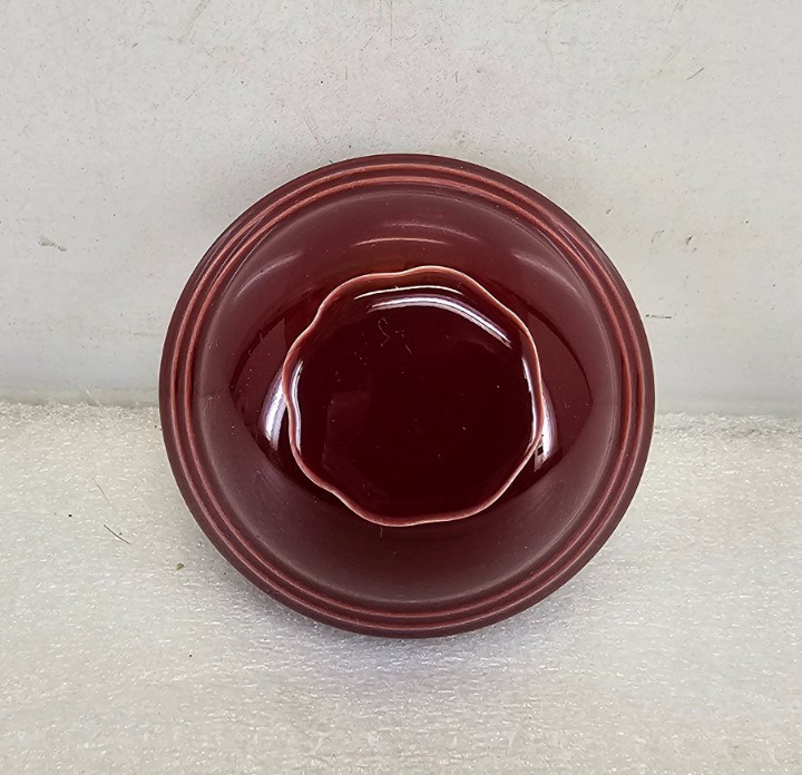Fiesta cinnabar Coffee Server Lid Homer Laughlin Retired
