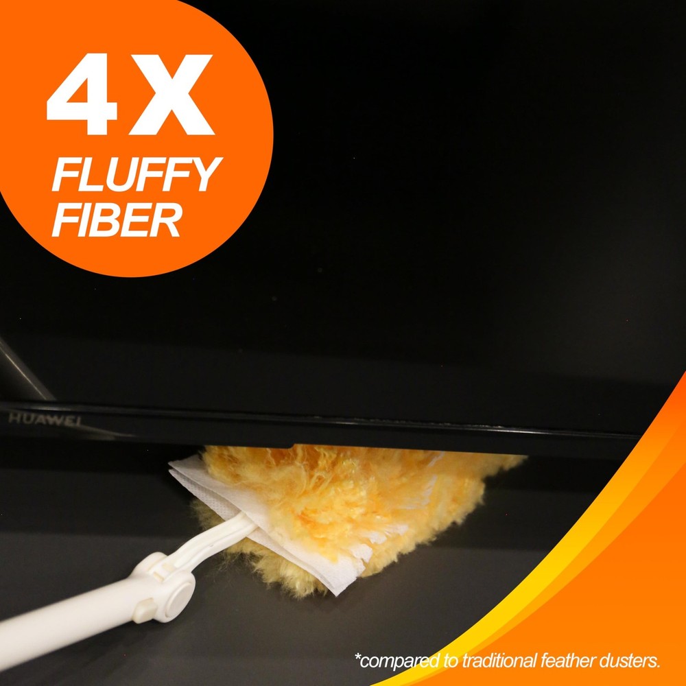 Duster Refills 50 Counts, 360° Heavy Duty Multi Surface Duster Refills for