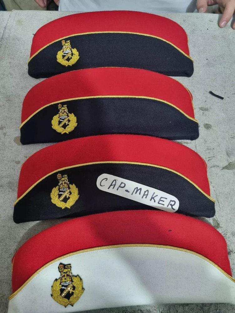 BRITISH GENERAL FIELD OFFR'S OVERSEA HAT (SIDE CAP)