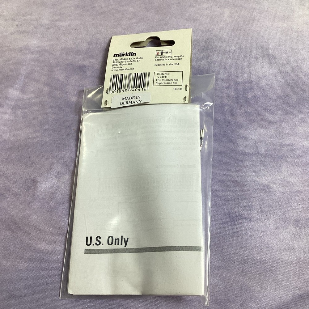 Marklin 74041 HO Scale- FCC Interference Suppression Set