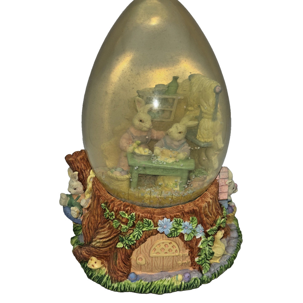Easter Celebrations Musical Egg Shaped Globe