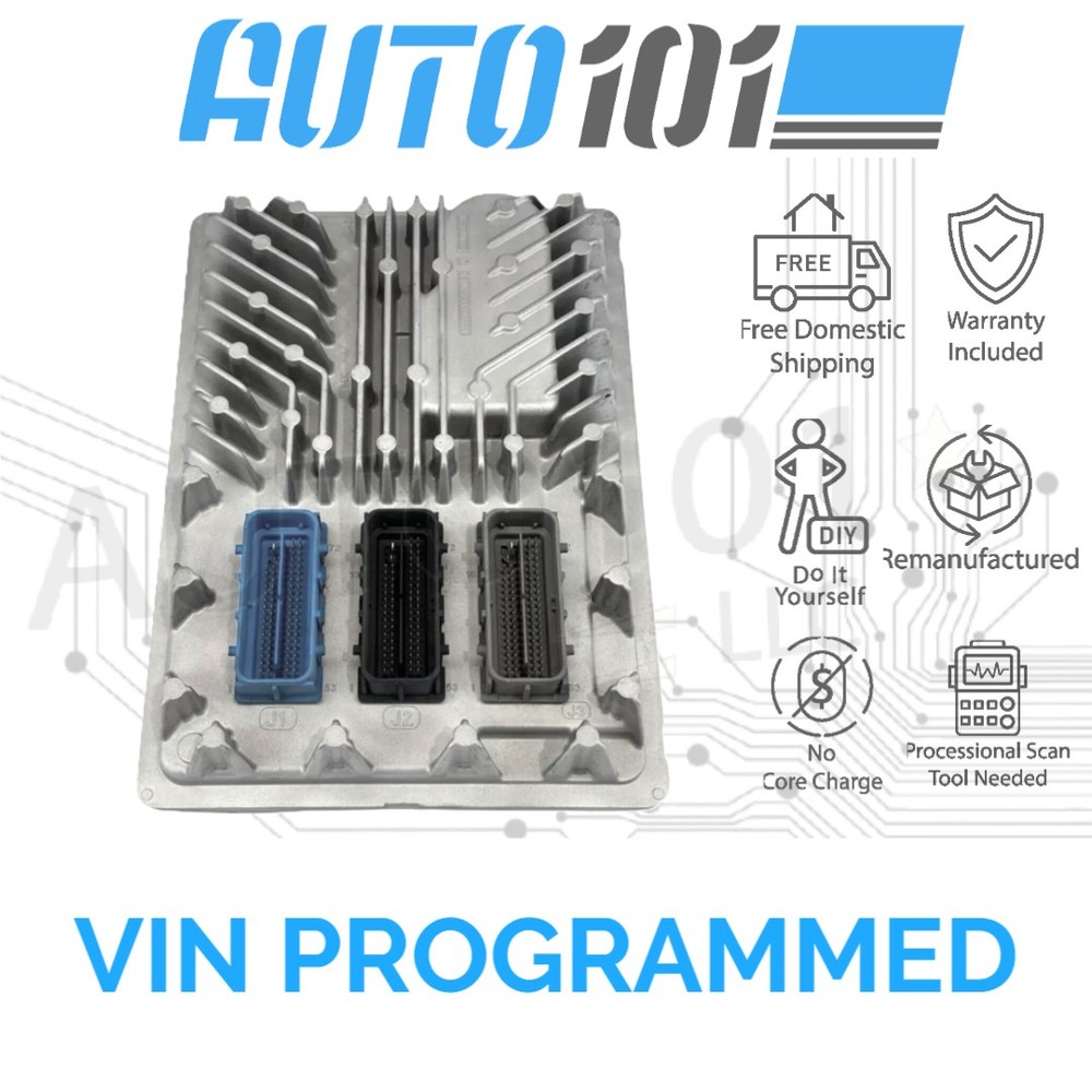 VIN Programmed 2019 Chevrolet Silverado Engine Computer ECM 12703872 GM