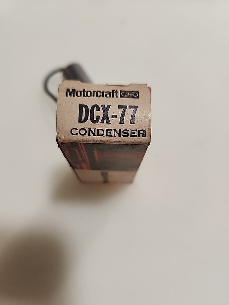 NOS MOTORCRAFT CONDENSER, DCX-77