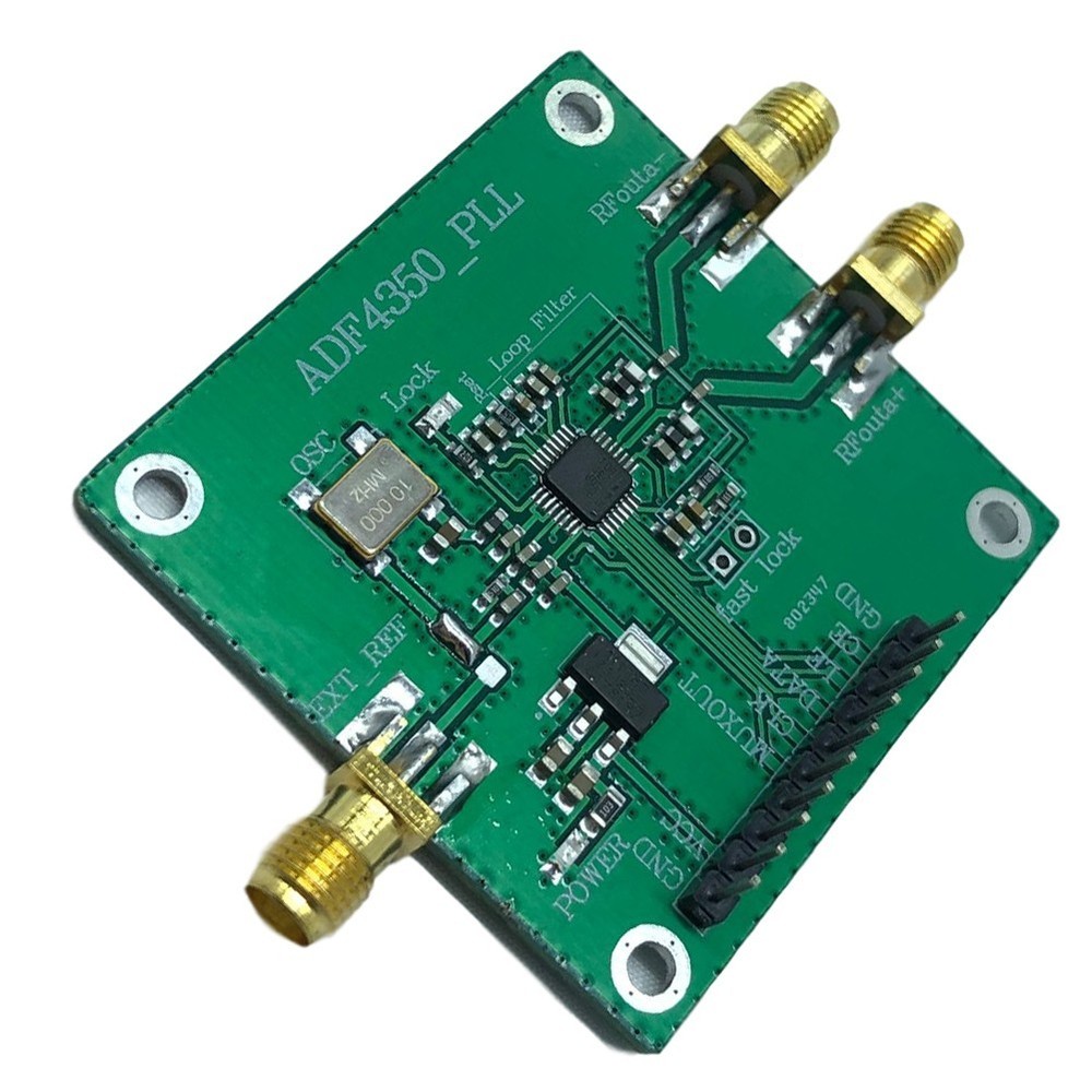 ADF4350 RF Signal Source Module for Various Applications with Connector