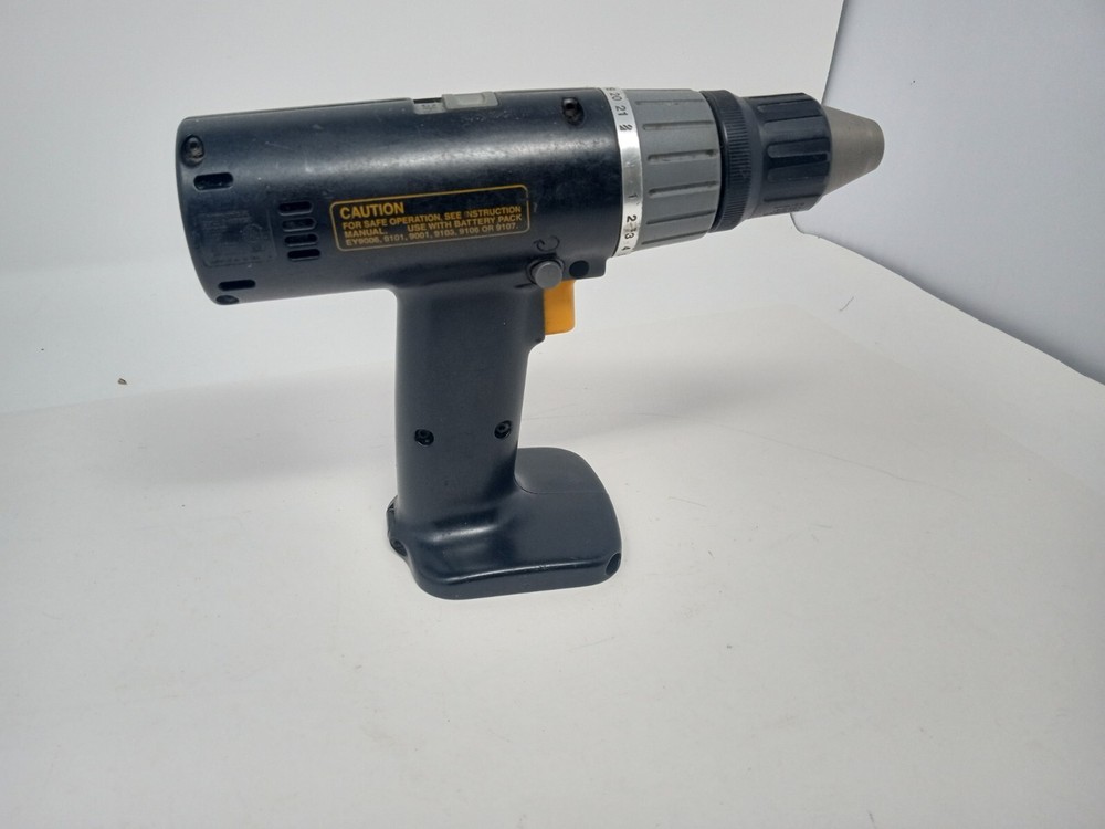 Panasonic Cordless 3/8 inch Drill Tool Only EY6100 2.0ah 12 volt -  Untested