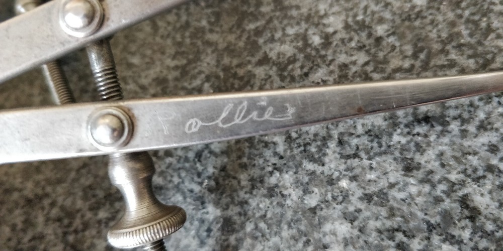 nice STARRETT 4" 73 + 79 Inside + Outside Calipers