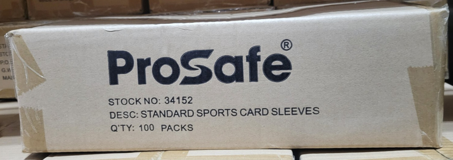 10,000 Pro Safe NEW Standard Size Clear Card Sleeves 2 5/8 x 3 5/8(67mm x 94mm)