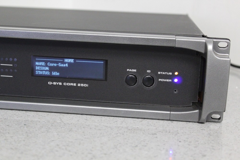 QSC Q-SYS Core 250i Integrated System Processor