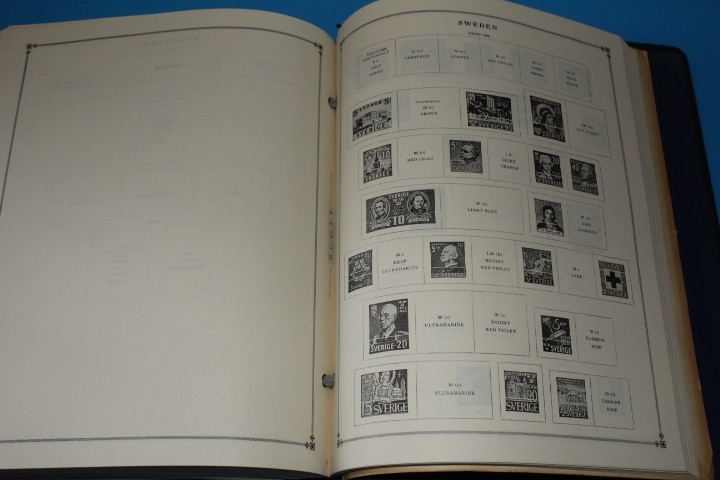 Scott International Blue Stamp Album 1940-1949 Pt 2A/2B Dustcover BlueLakeStamps