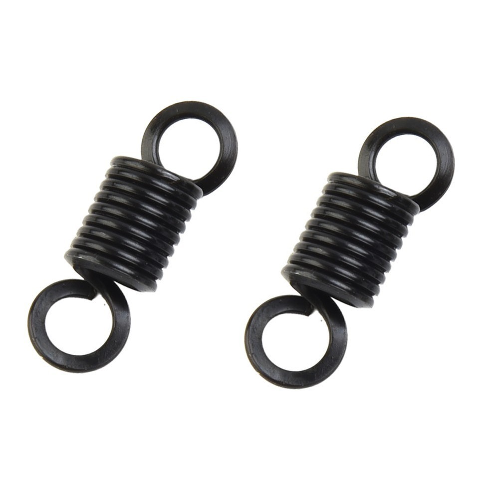 Home Garden Spring Hand Tools 2 Pcs Automatic Black LA815138 Spare Spring