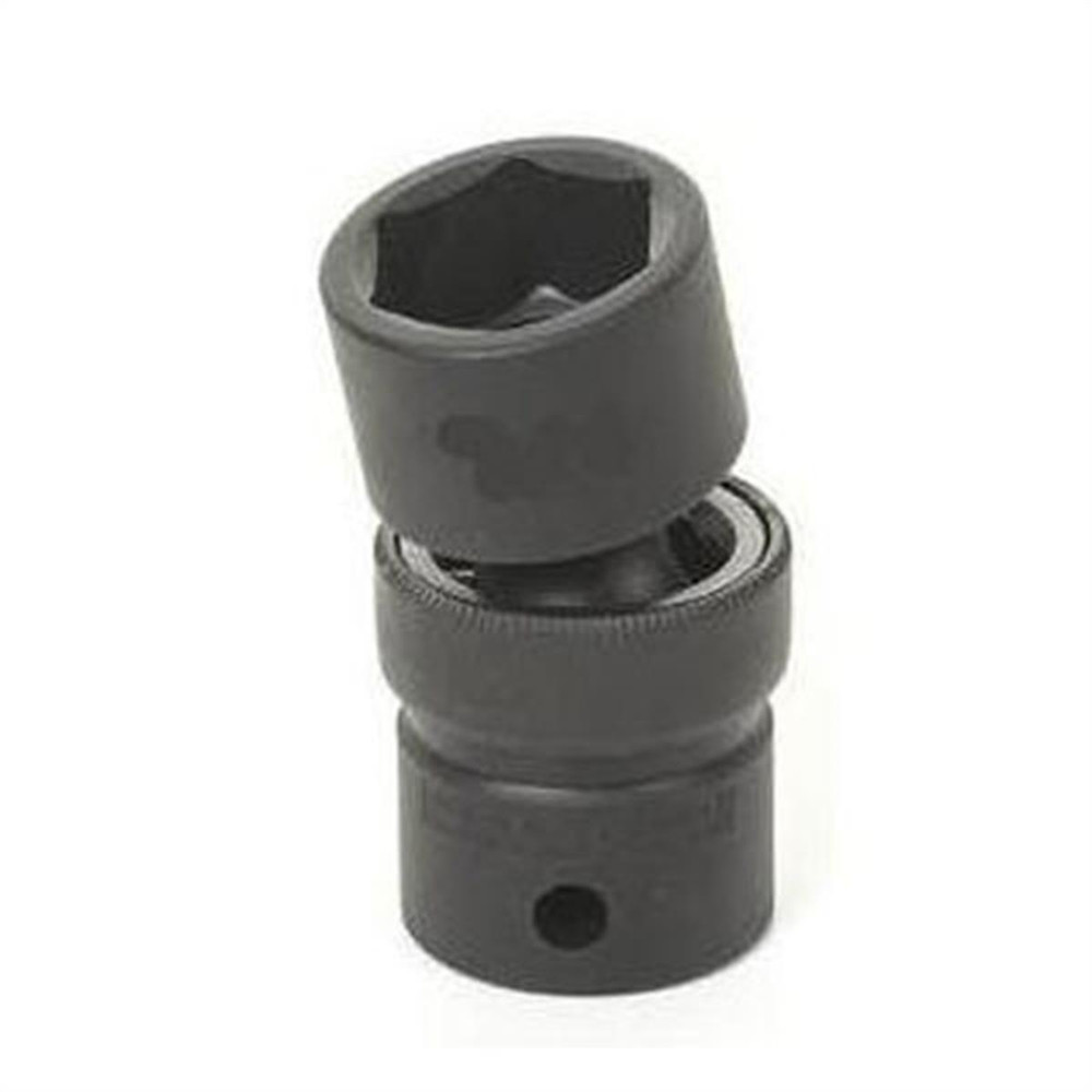 Grey Pneumatic 1/2" Drive x 24mm Standard Universal- 12 Point Socket - Black
