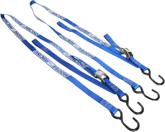 Moose Heavy-Duty Tie-Down Straps Blue