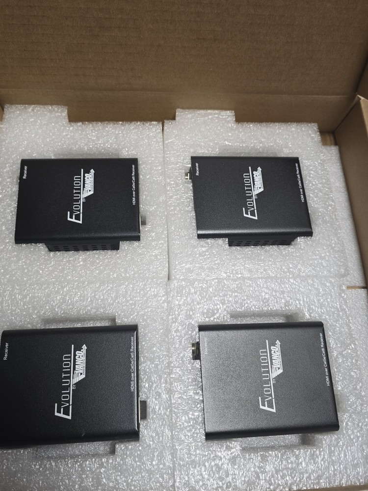 Vanco Evolution 4x4 HDMI Matrix Switcher Kit w/ Receivers & MORE! EVMX4044