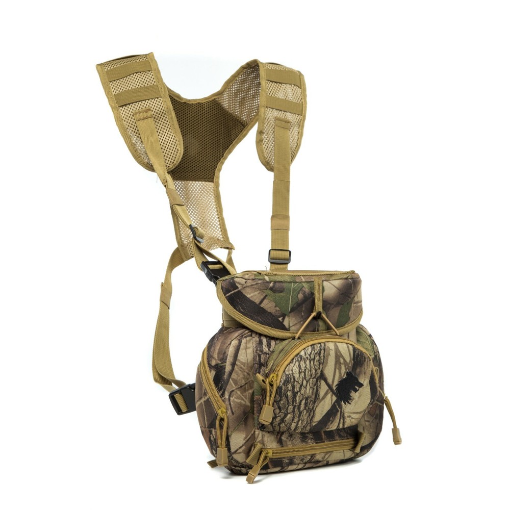 FIELDCRAFT Binocular Harness Case Pack- Binos Cameras Optics Rangefinder Gear