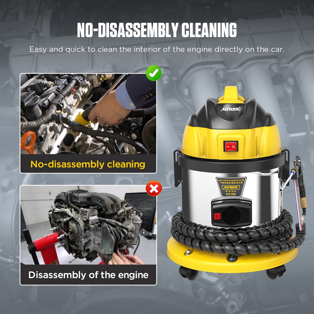 Walnut Sand Blaster Sandblasting Car Engine Carbon Deposit Cleaner Clean Machine