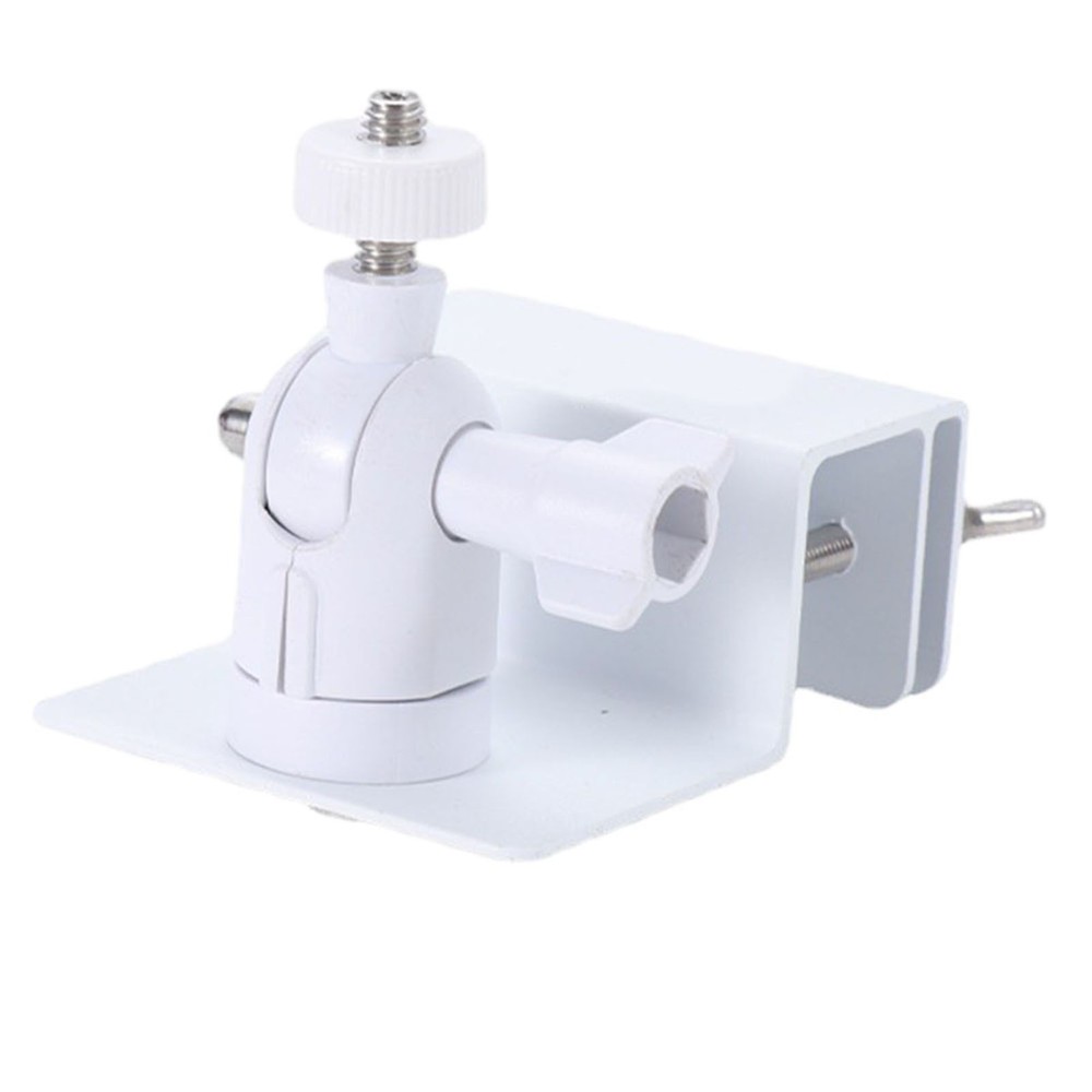 Adjustable Gutter Mount Bracket for Wider Surveillance View of Security Cameras