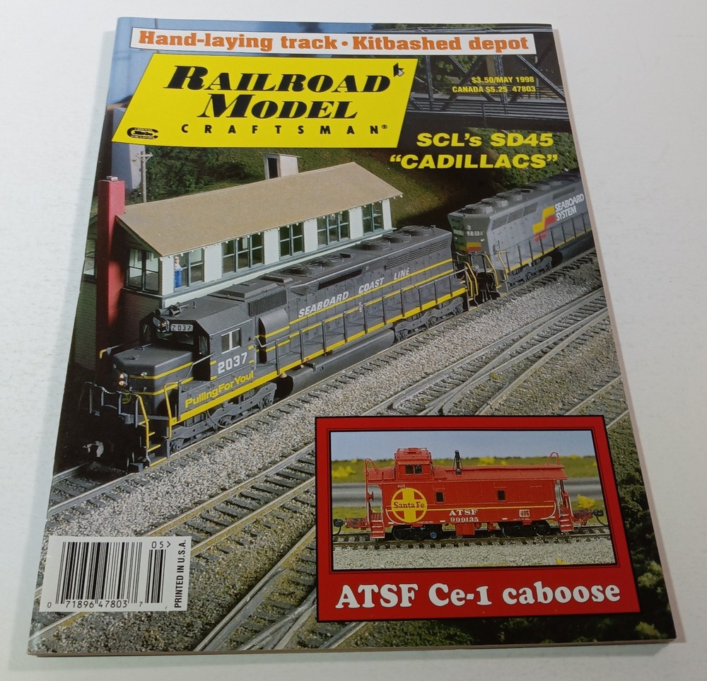 Railroad Model Craftsman Magazine (May, 1998)