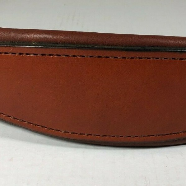 46 inch - Perri's Split End Girth - Oakbark - Triple Elastic - Roller Buckles