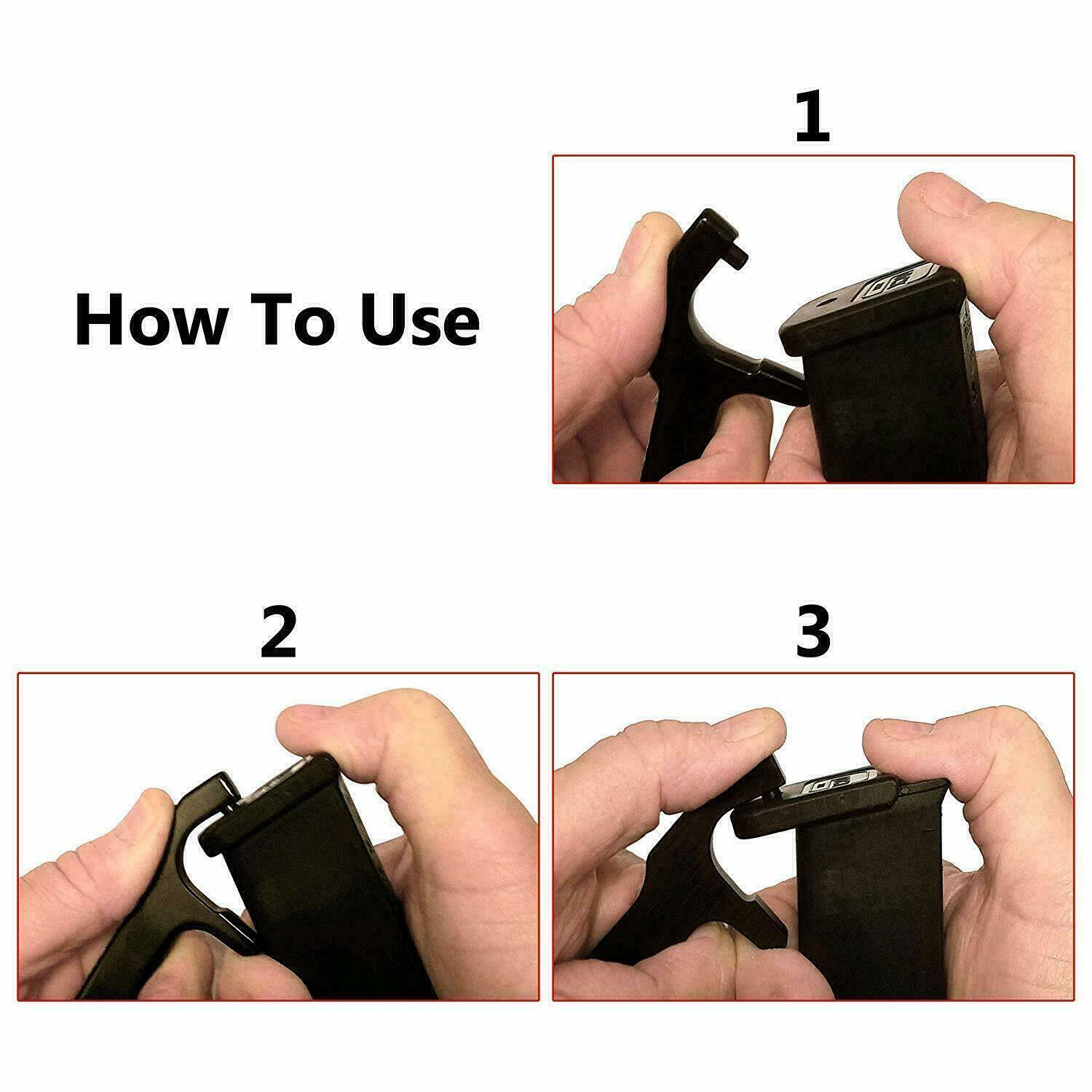 Tactical Disassembly Tool For Glock Magazine Base Plate Removal Tool Black