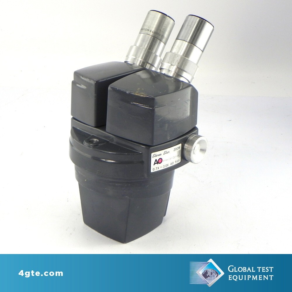 American Optical AO 569 Stereozoom Microscope Head Only