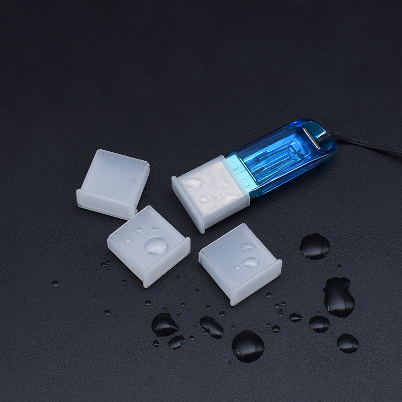 Micro USB Male Plug Connector Cable PE Plastic Dust Cap Cover Protector Covers